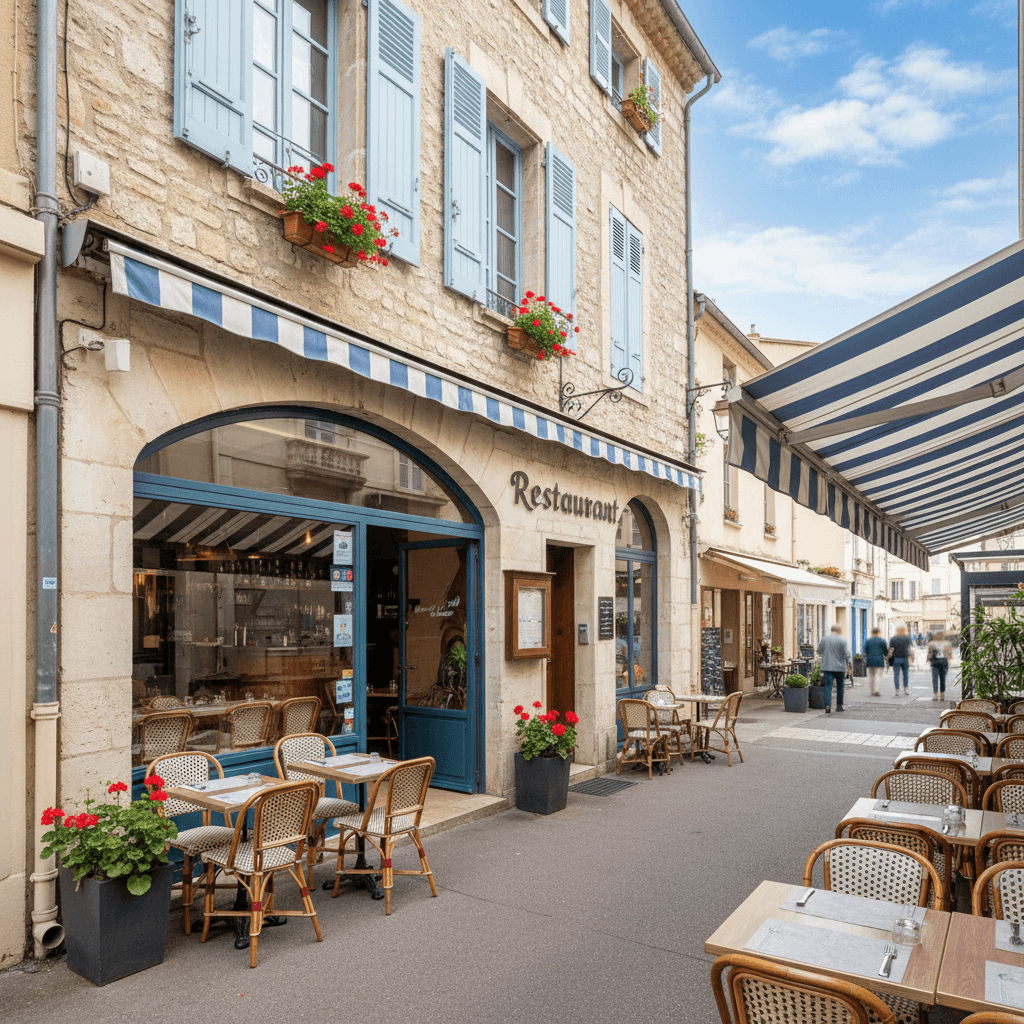 Restaurant à Toulon : terrasse - licence IV