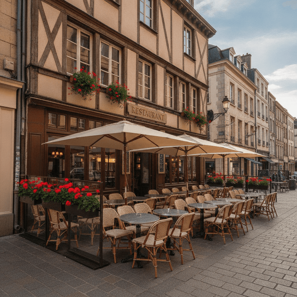 Restaurant 200m² à Nantes : terrasse - licence IV