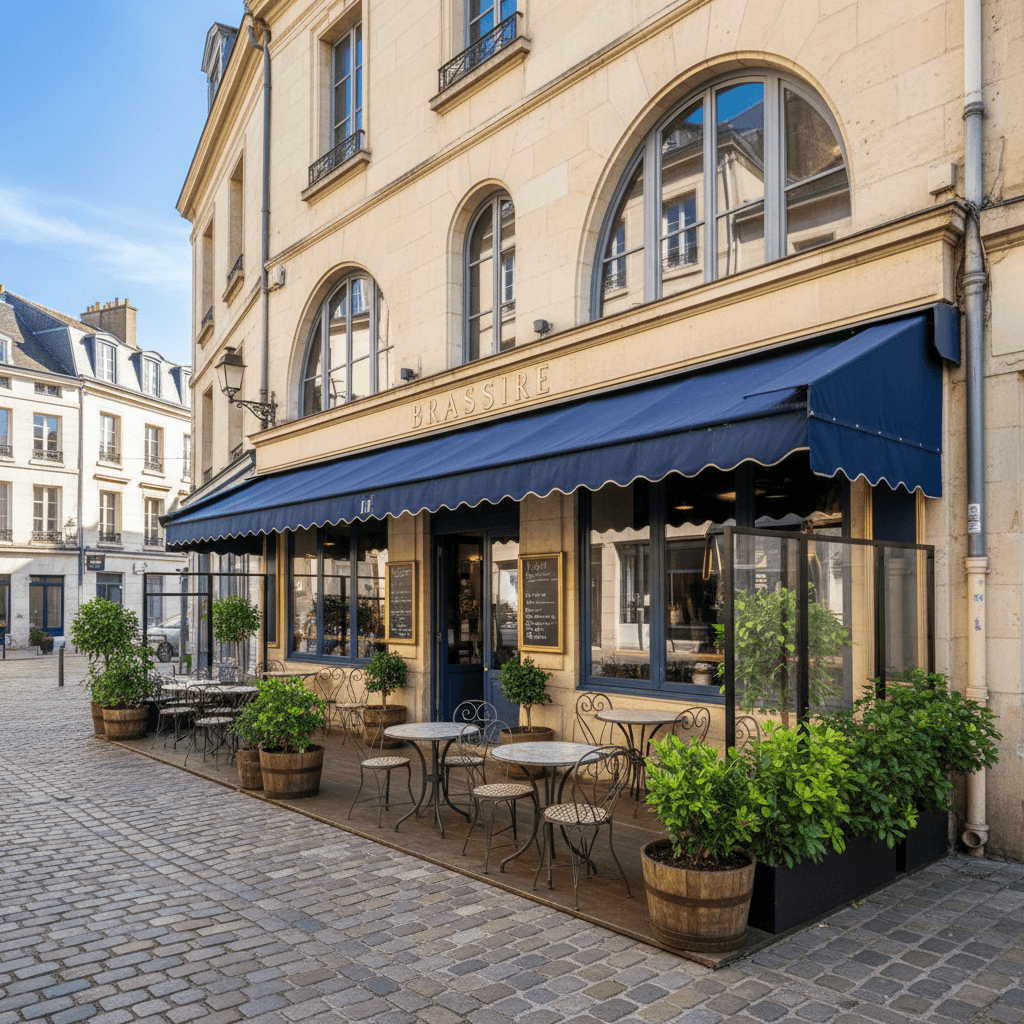 Bar-brasserie 80m² à Nantes : terrasse - licence IV