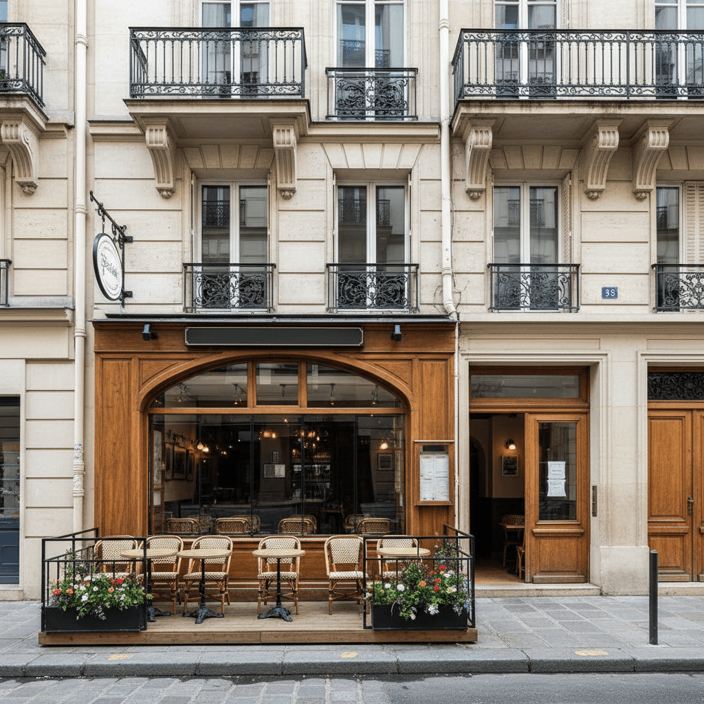 Local commercial de restauration à Paris