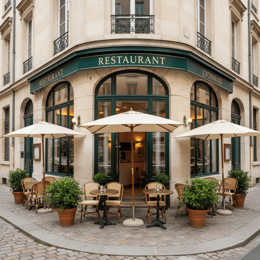 Restaurant 85m² à Lyon : extraction