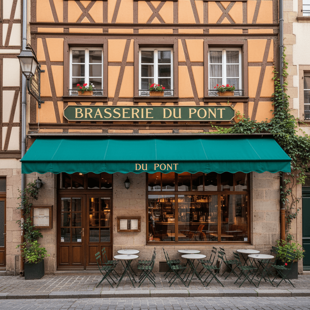 Bar-brasserie 120m² à Strasbourg : terrasse - licence IV