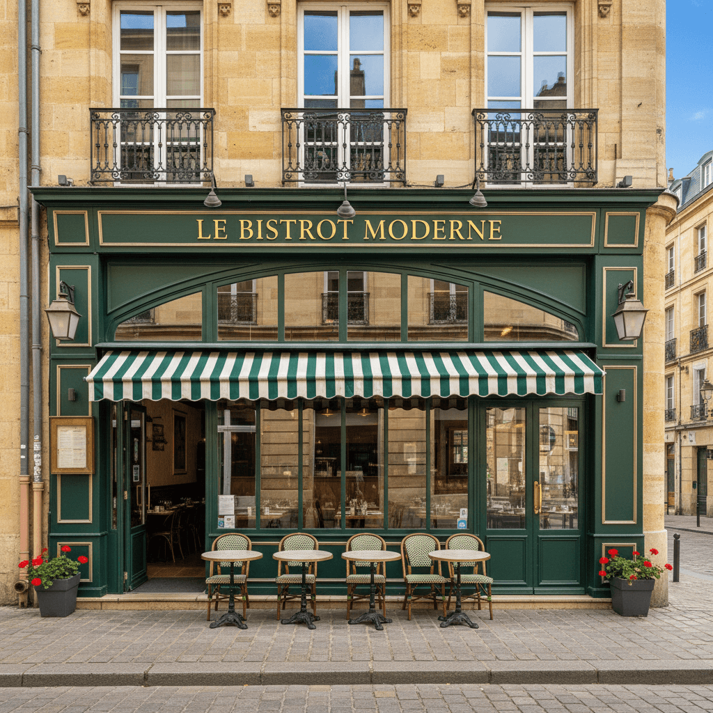 Restaurant 72m² à Bordeaux : terrasse - licence IV