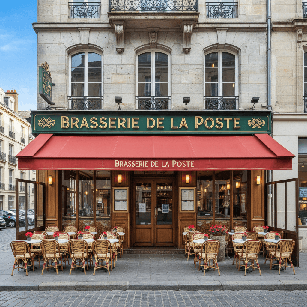 Bar-brasserie 340m² à Clermont-Ferrand : terrasse - licence IV