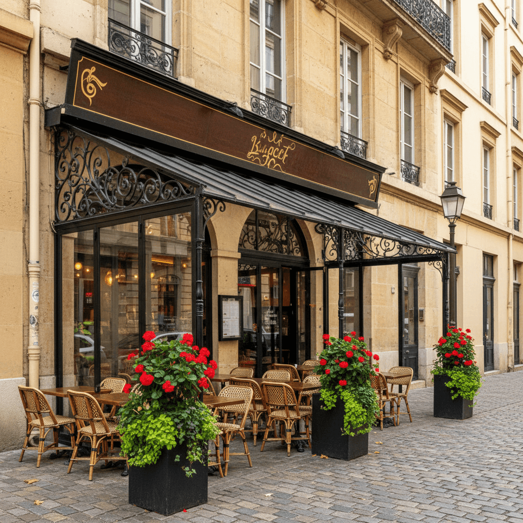 Restaurant 110m² à Lyon : terrasse - licence IV