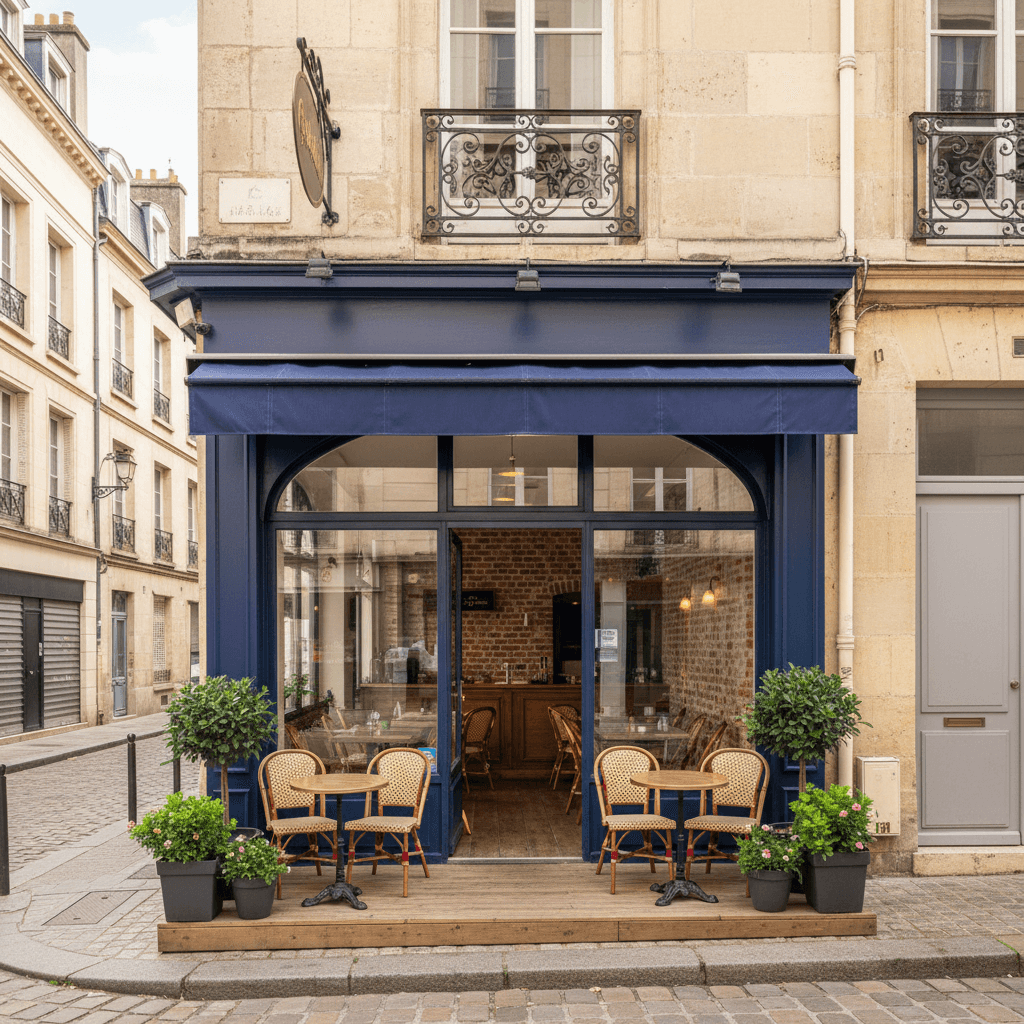 Restaurant 140m² à Nantes : extraction