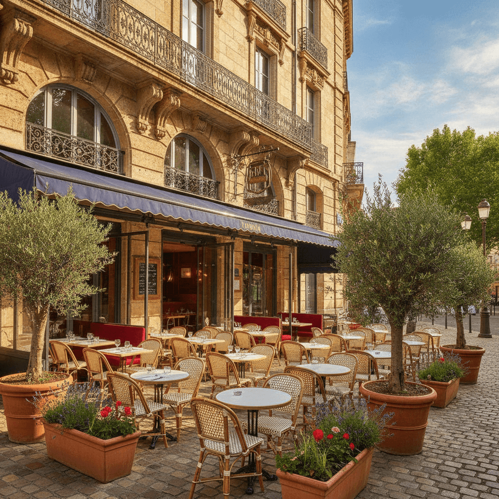 Restaurant 205m² à Montpellier : terrasse - licence IV