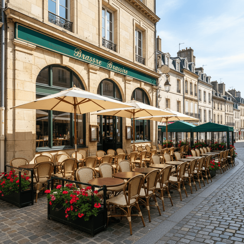 Bar-brasserie 35m² à Angers : terrasse - licence IV