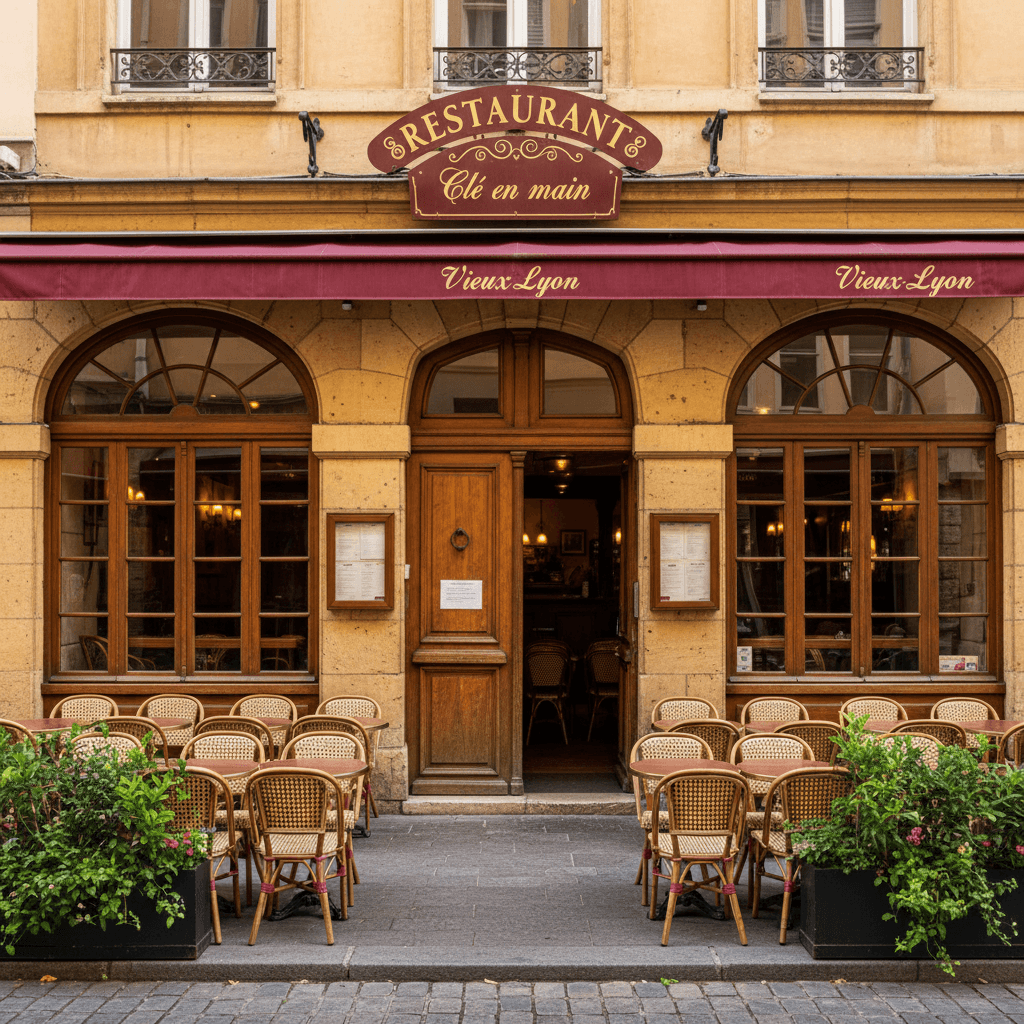 Restaurant clé en main au cœur du Vieux-Lyon