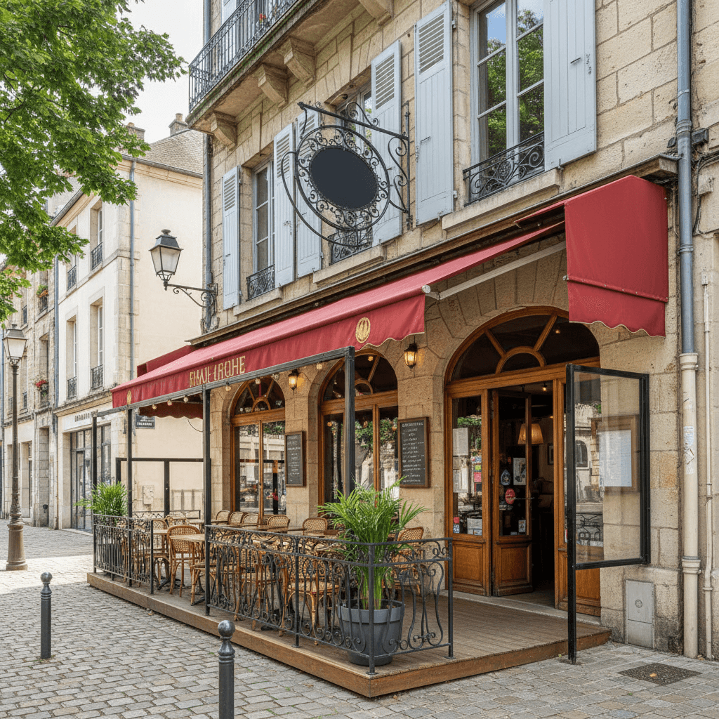 Restaurant à Nantes : terrasse