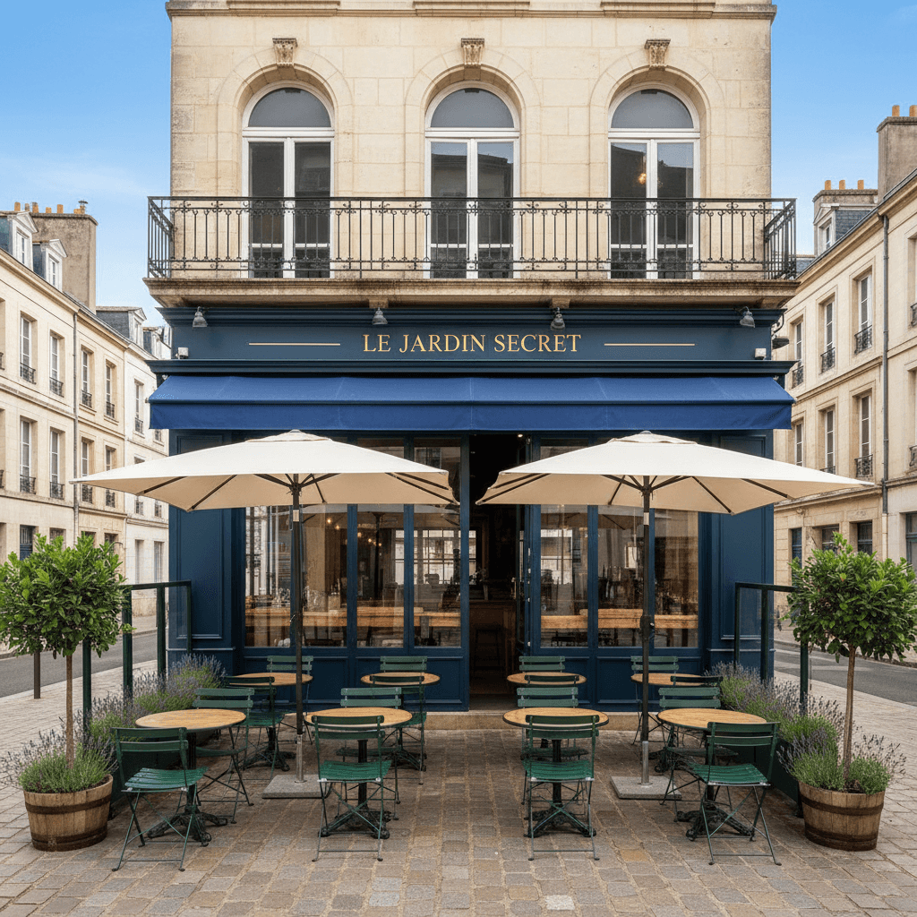 Restaurant à Nantes : terrasse - licence IV