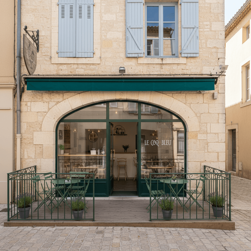 Restaurant 85m² à Aix-En-Provence : terrasse