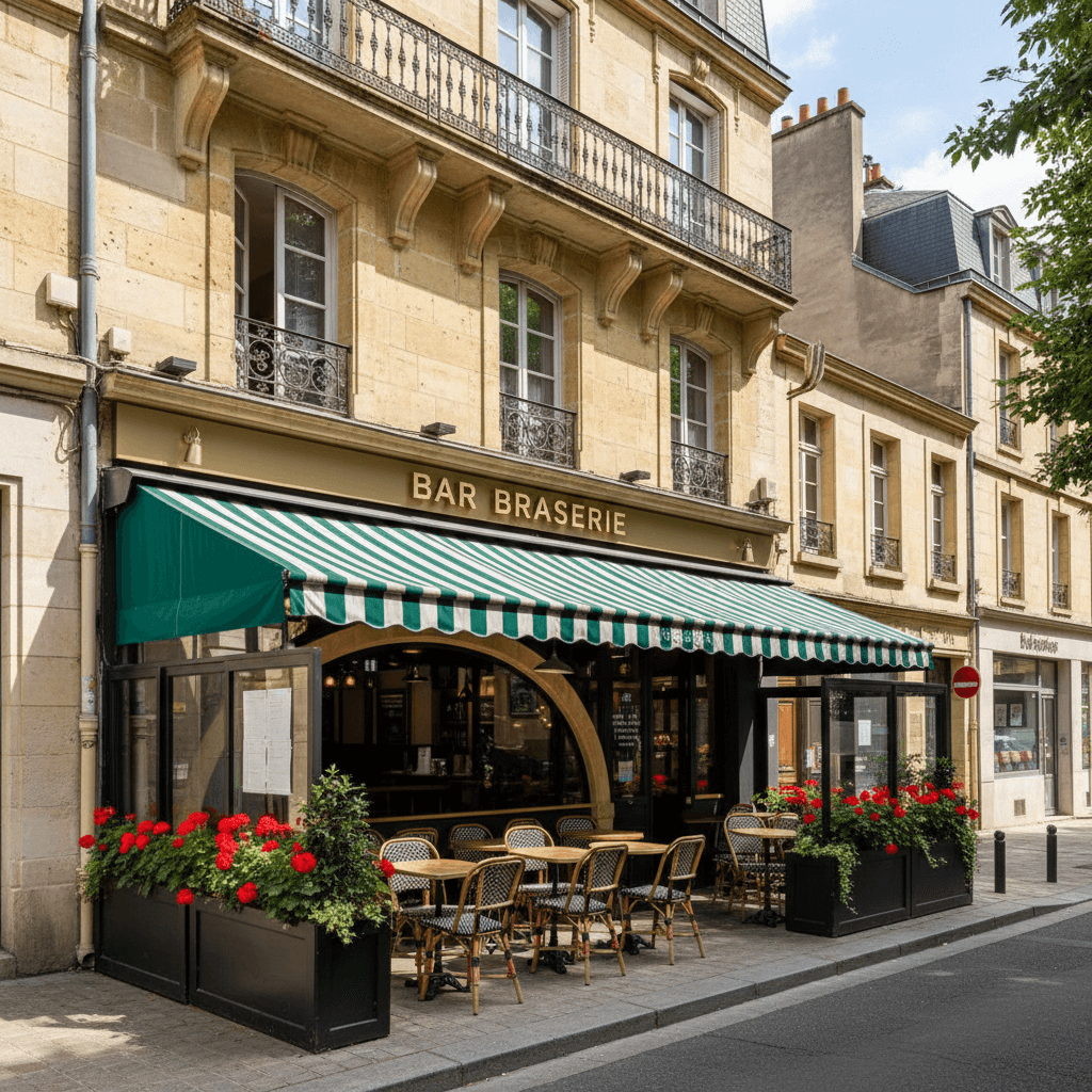 Bar-brasserie 115m² à Bordeaux : licence IV - cave/réserve