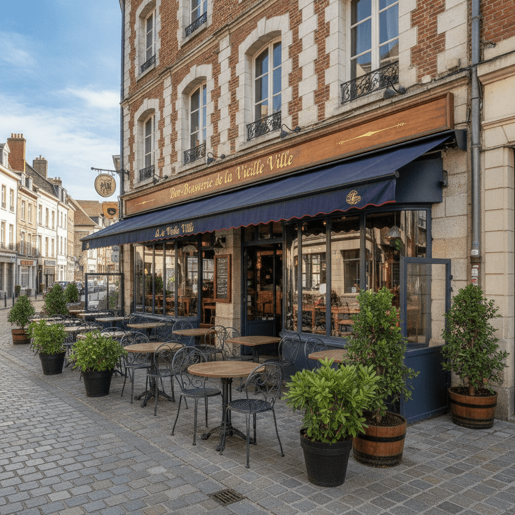 Bar-brasserie 100m² à Lille : terrasse - licence IV