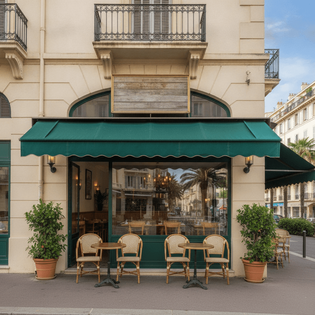 Restaurant 100m² à Nice : terrasse - licence IV