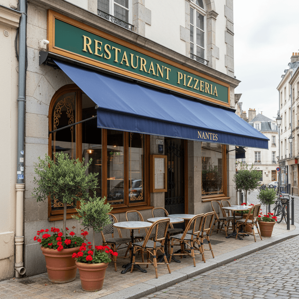 Restaurant à Nantes : terrasse - licence IV