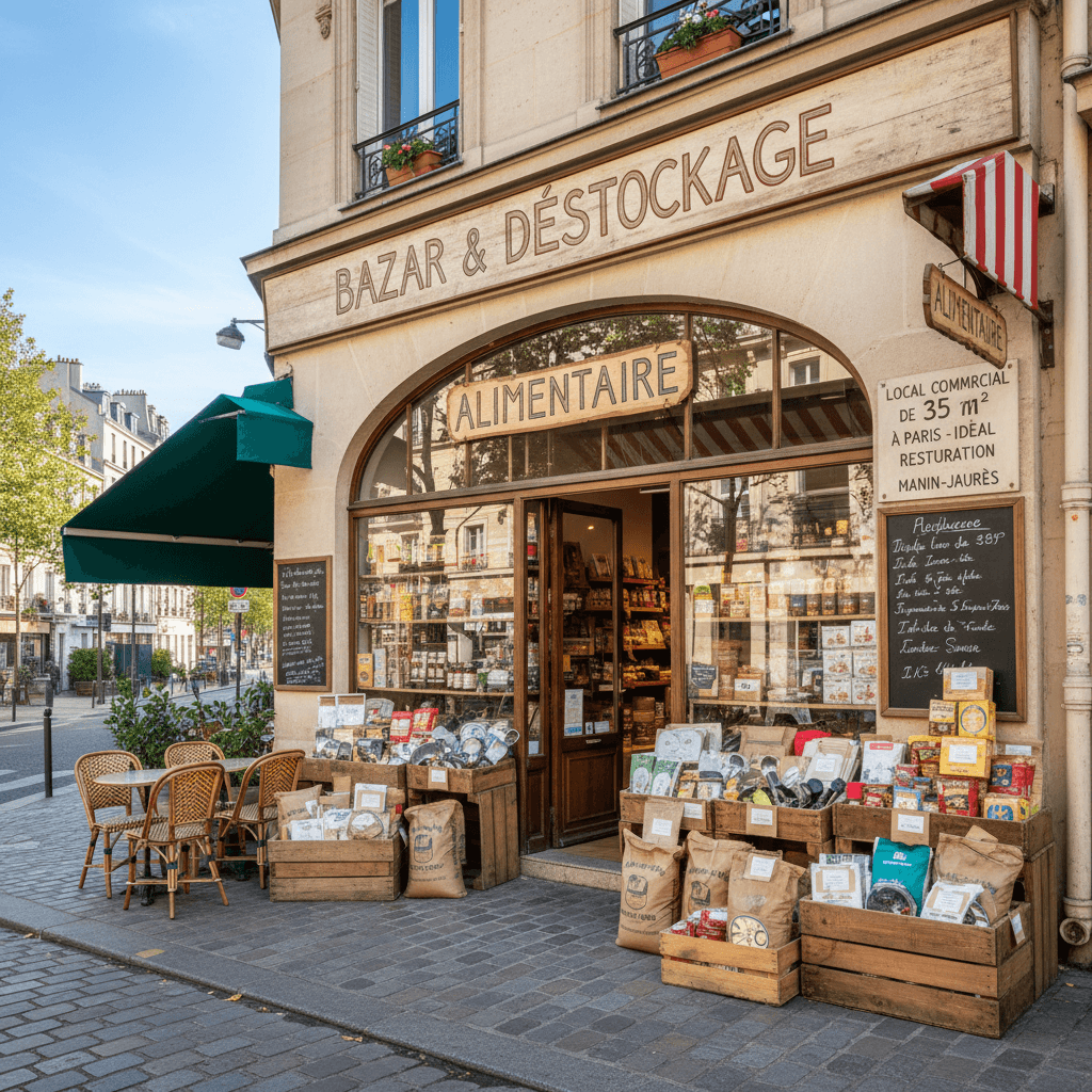 Local Commercial de 35 m² à Paris - Idéal Restauration