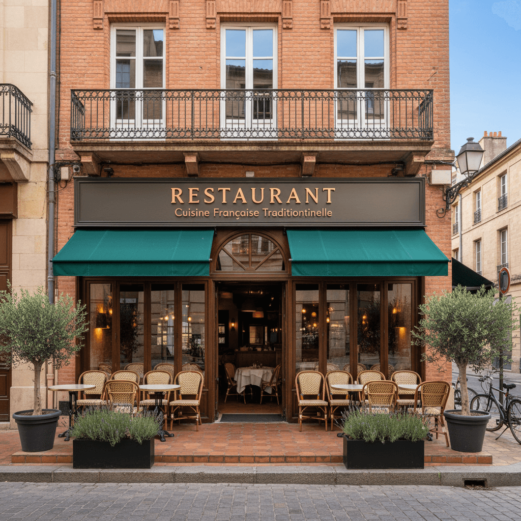 Restaurant à Toulouse : terrasse - licence IV