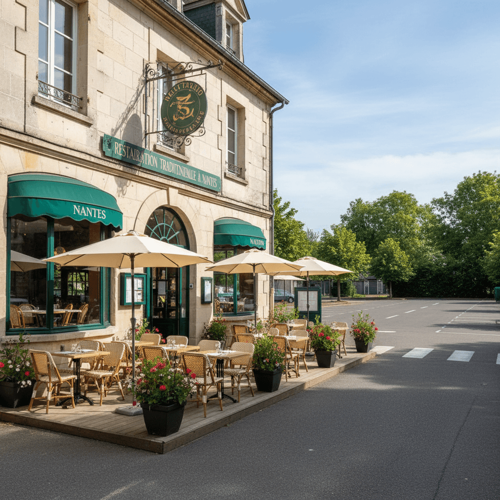 Restaurant à Nantes : terrasse - licence IV