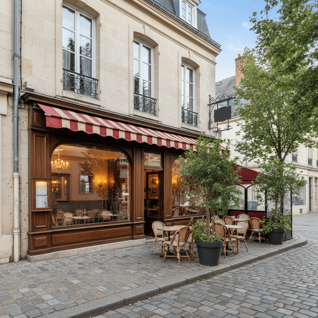 Restaurant 100m² à Nantes : terrasse - extraction