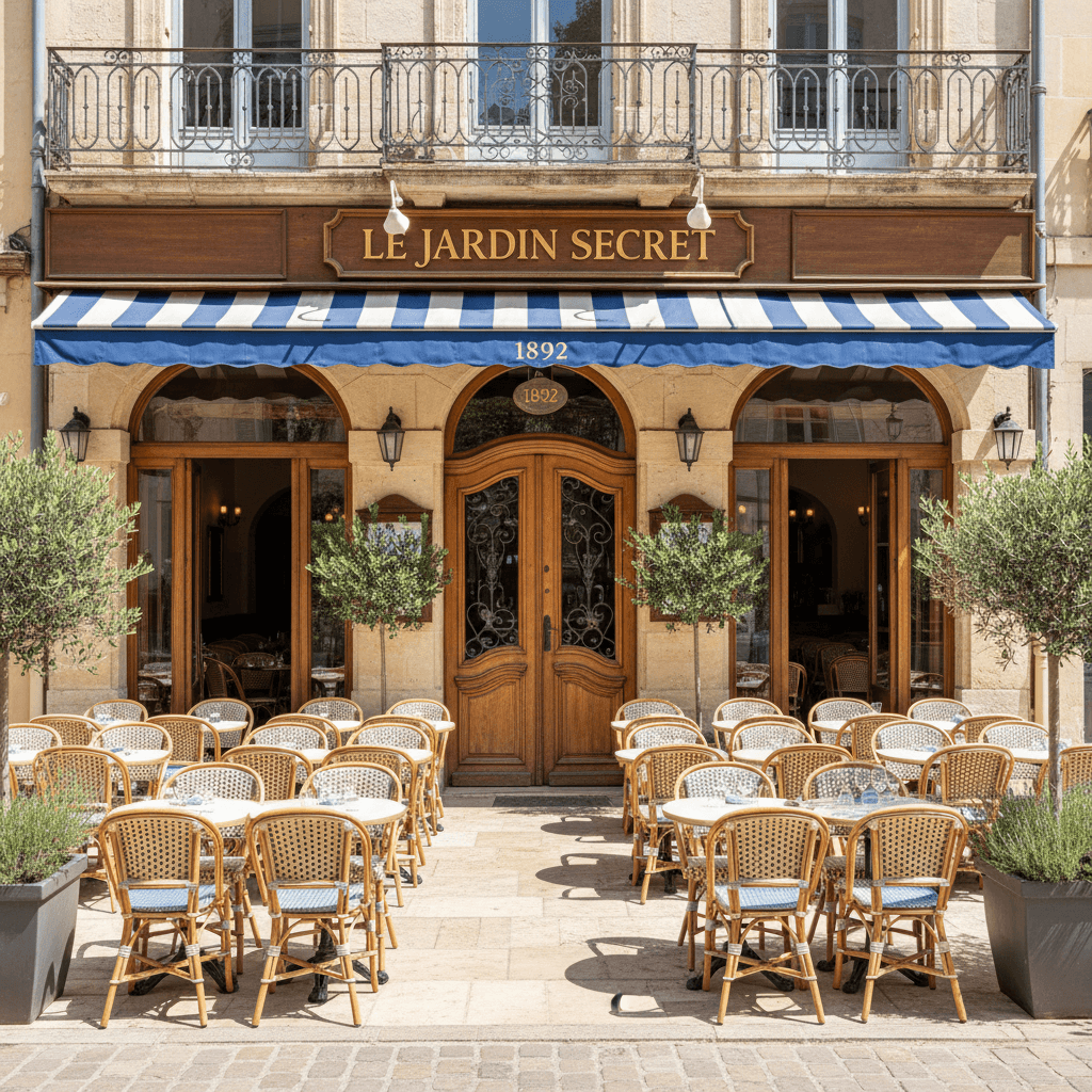 Restaurant 110m² à Aix-En-Provence : terrasse - licence IV