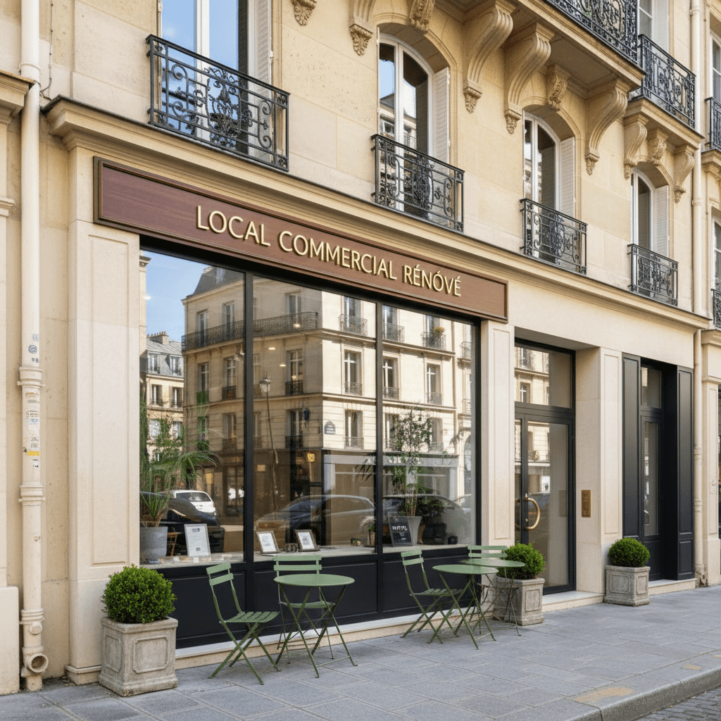 Local Commercial Rénové de 80 m² à Paris