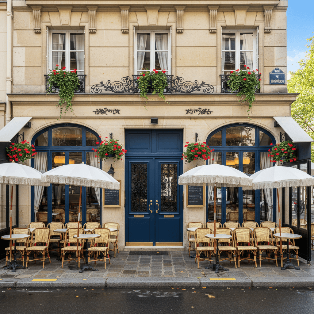 Restaurant d'exception à Paris - 200 m² avec terrasse