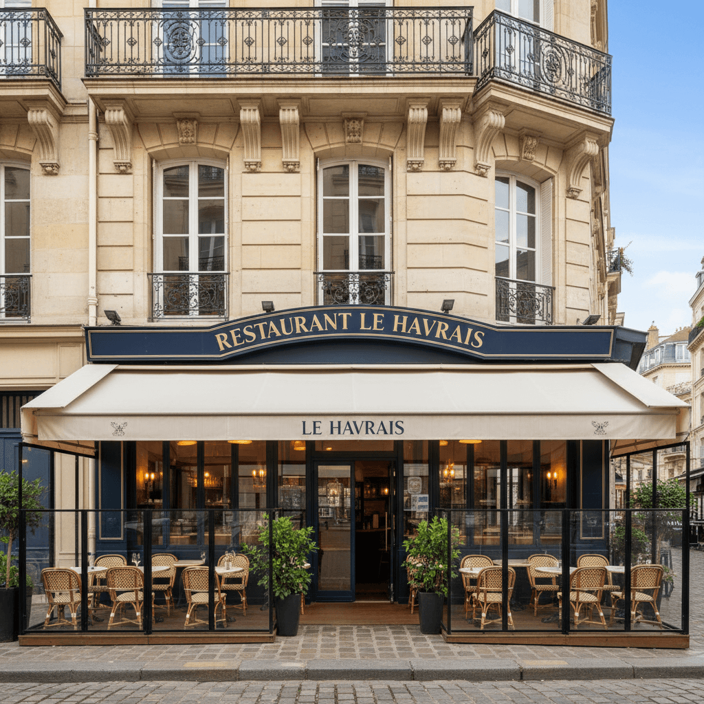 Restaurant 205m² à Le Havre : terrasse - licence IV
