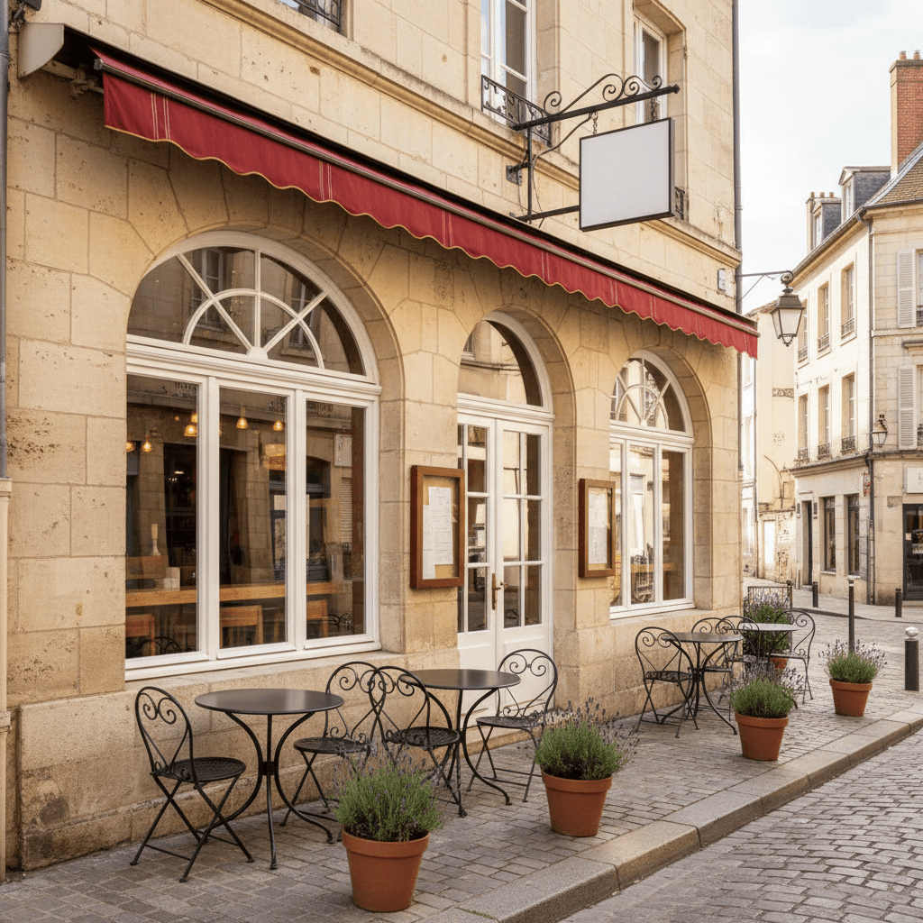 Bar-brasserie 100m² à Dijon : terrasse - licence IV
