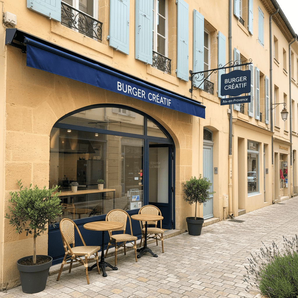 Fast-food 60m² à Aix-En-Provence : extraction - cuisine équipée