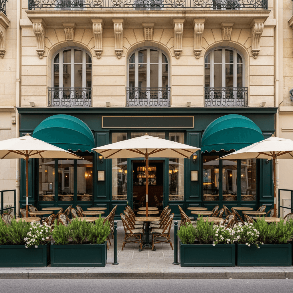 Restaurant 190m² à Marseille : terrasse - licence IV