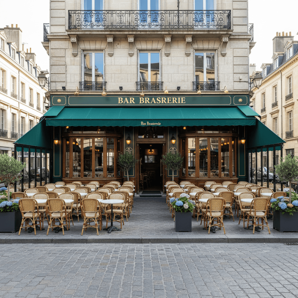 Bar-brasserie à Nantes : terrasse - licence IV