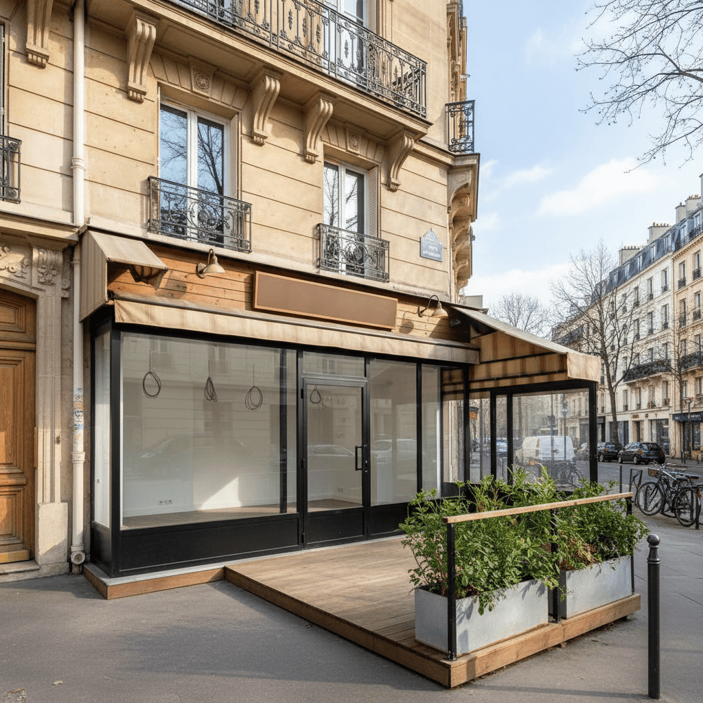 Local vide 10m² à Paris
