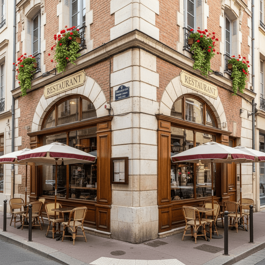 Restaurant 95m² à Toulouse : terrasse - extraction