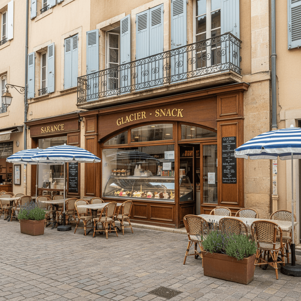 Fonds de Commerce Glaces avec Terrasse à Aix-en-Provence