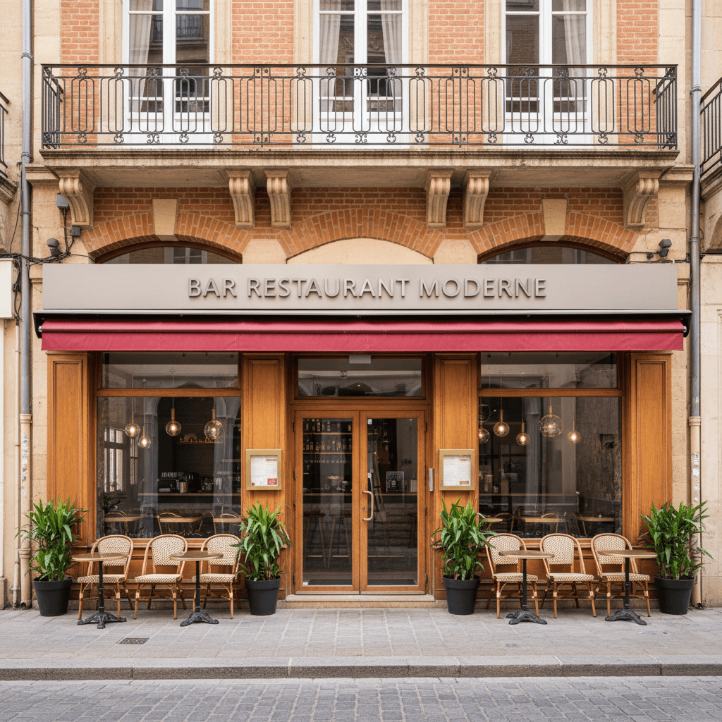 Restaurant 140m² à Toulouse : licence IV - cuisine équipée