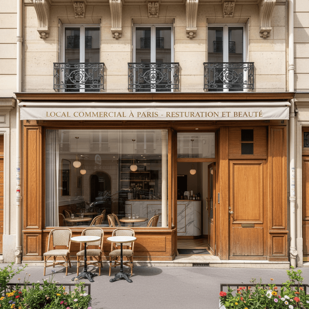 Local Commercial à Paris - Restauration et Beauté
