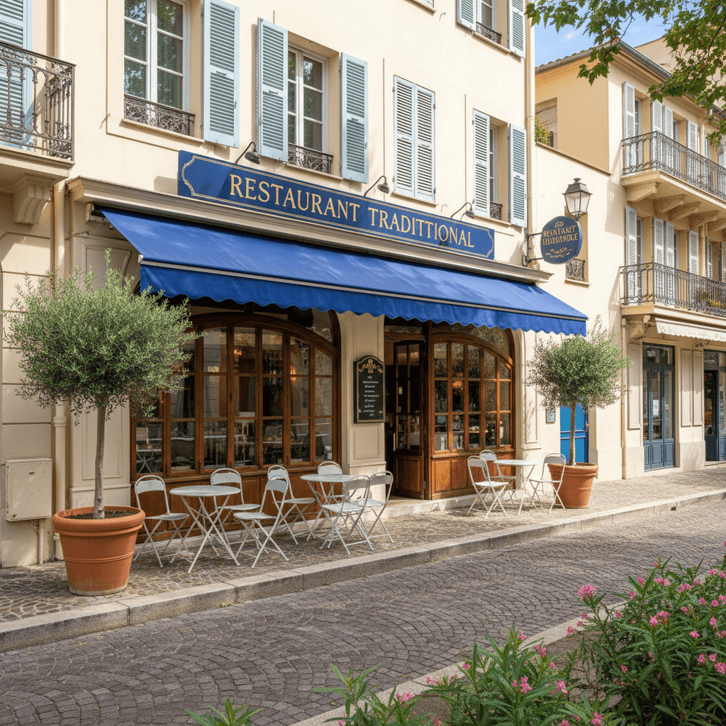 Restaurant 100m² à Nice : terrasse - licence IV