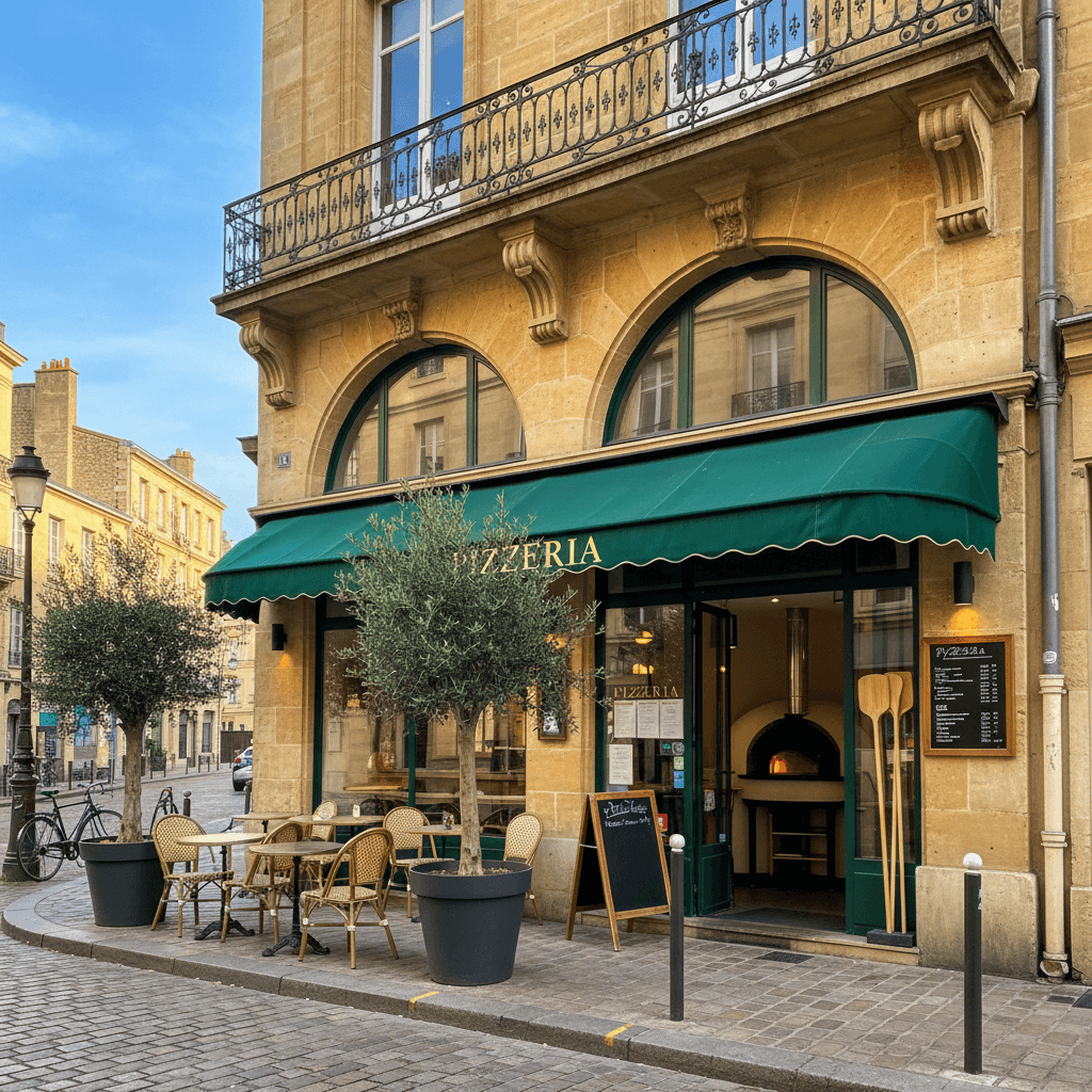 Restaurant 40m² à Bordeaux : terrasse - licence IV