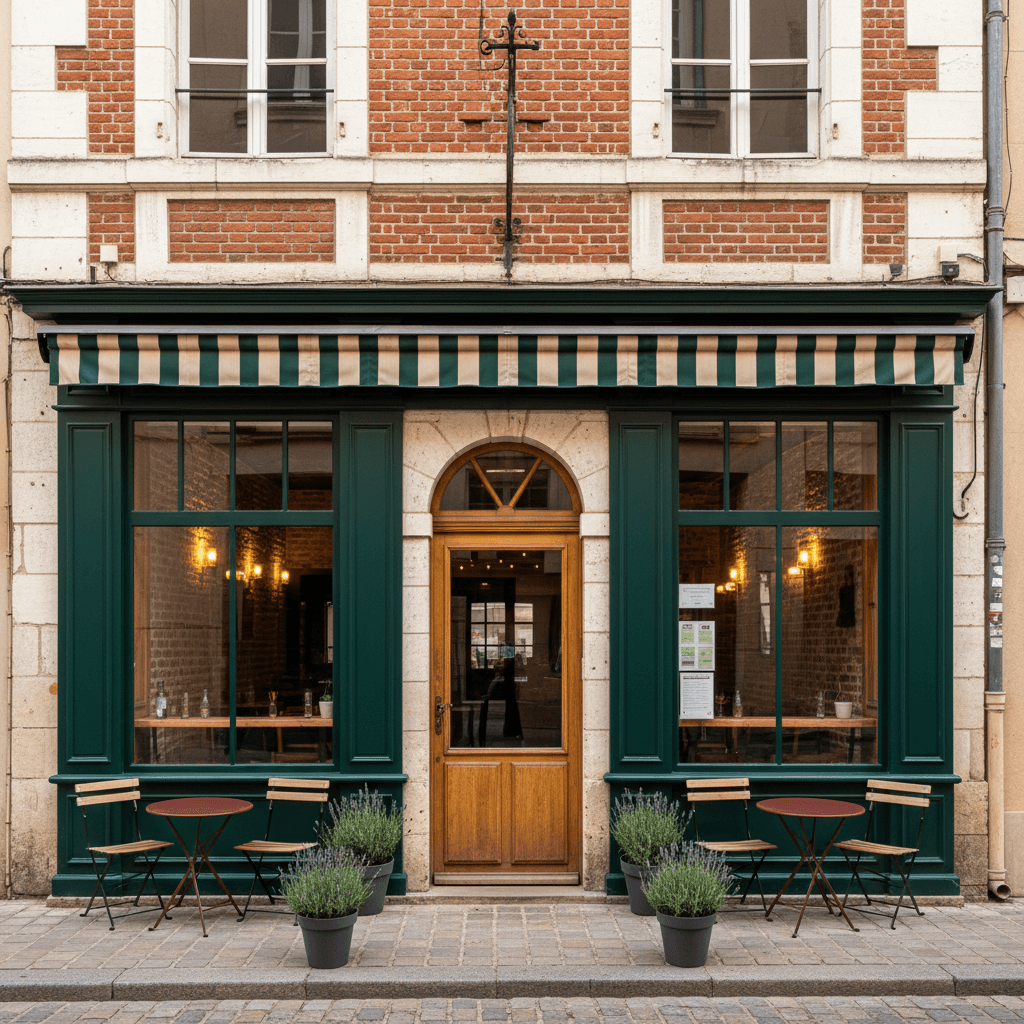 Restaurant à Toulouse : terrasse - extraction