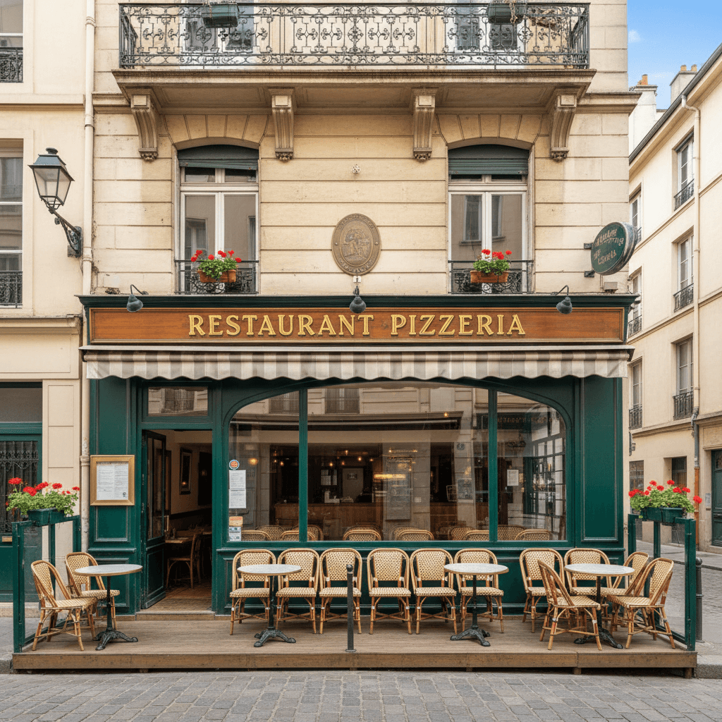 Restaurant 62m² à Lyon : extraction