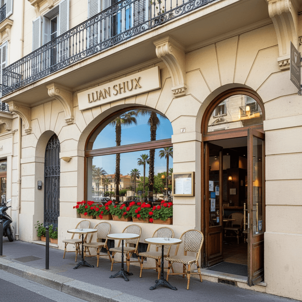 Restaurant 194m² à Nice : terrasse - licence IV