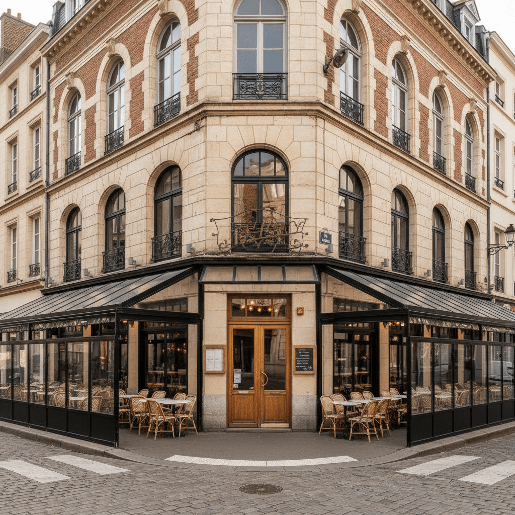 Bar-brasserie à Lille : terrasse - licence IV