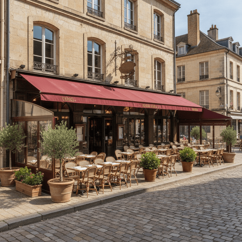 Restaurant à Dijon : terrasse - licence IV