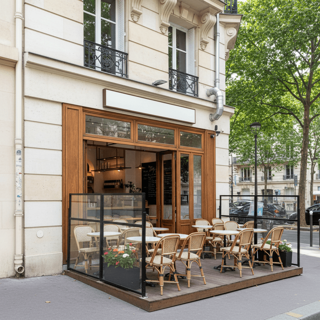 Local de Restauration avec Terrasse à Paris
