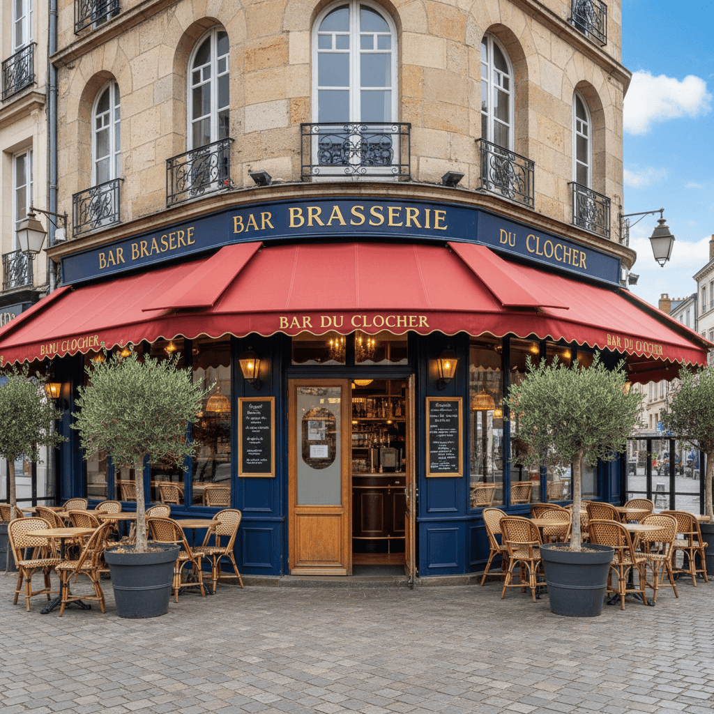 Bar-brasserie à Rennes : terrasse - licence IV
