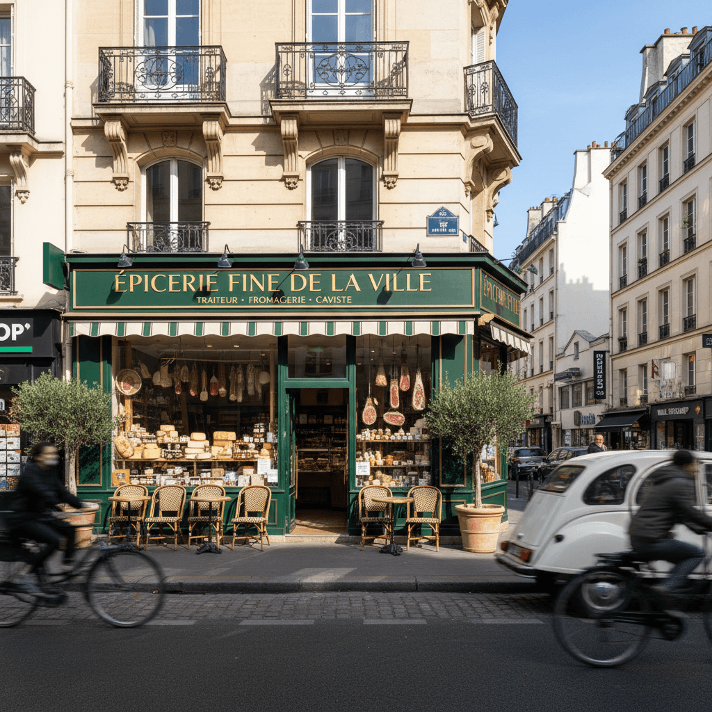 Épicerie fine à vendre à Paris - Emplacement stratégique