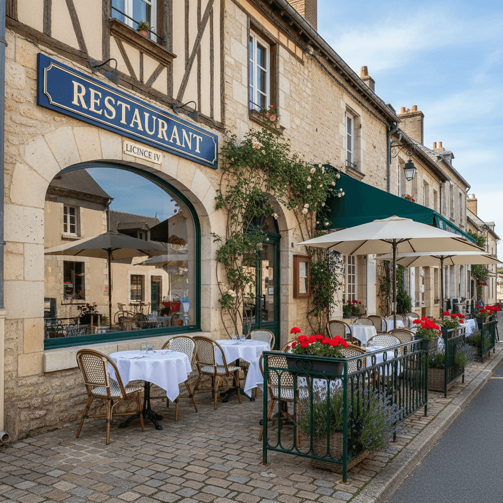 Restaurant 200m² à Jupilles : terrasse - licence IV
