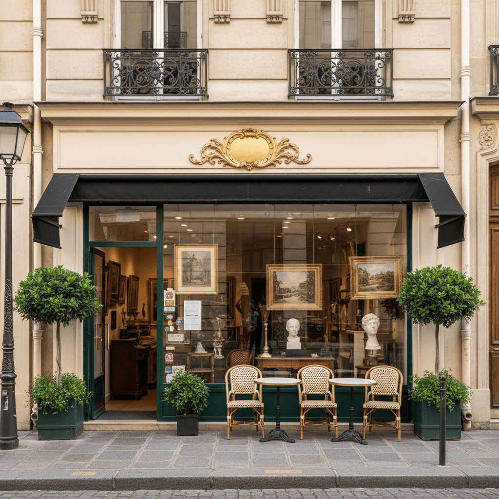 Local commercial à Paris, idéal galerie ou restauration