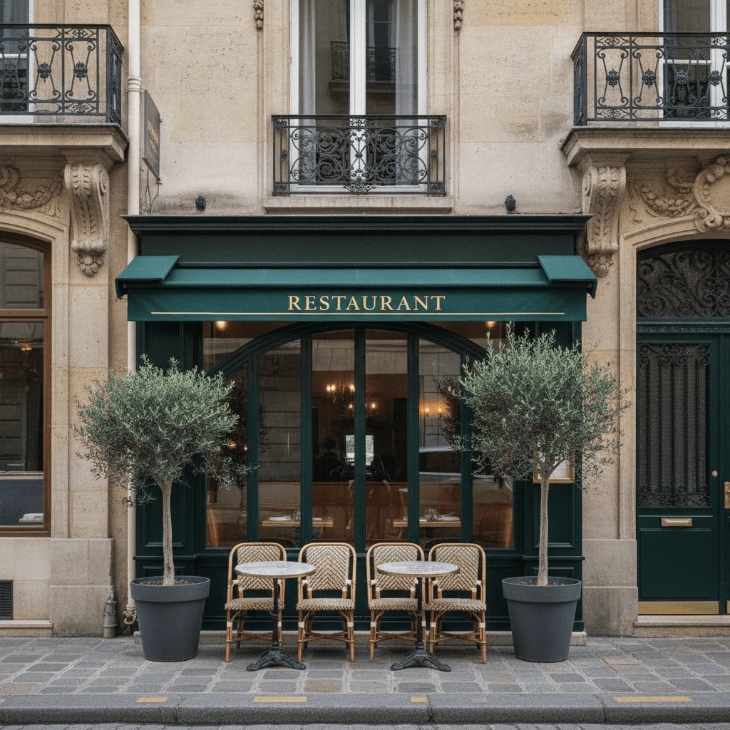 Restaurant 290m² à Paris : extraction
